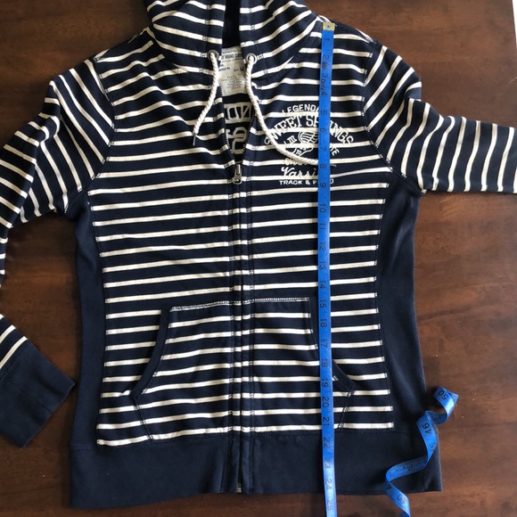 Lucky Brand striped embroidered sweatshirt - Picture 8 of 8